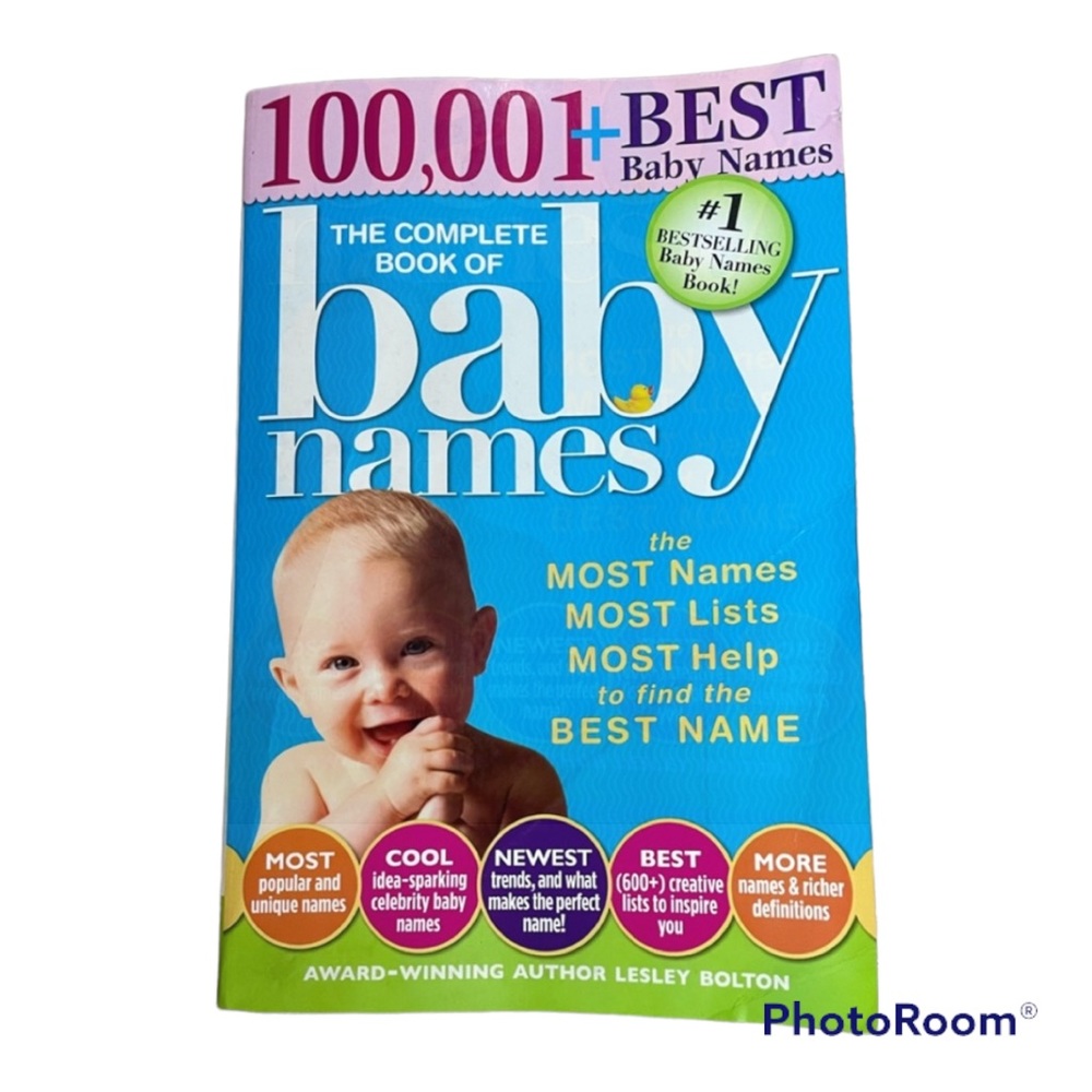 Sale 3 for $12 - The Complete Book of Baby Names: The Most Names (100,001+)